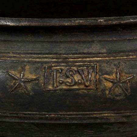 Vintage Brass Urli From Kerala